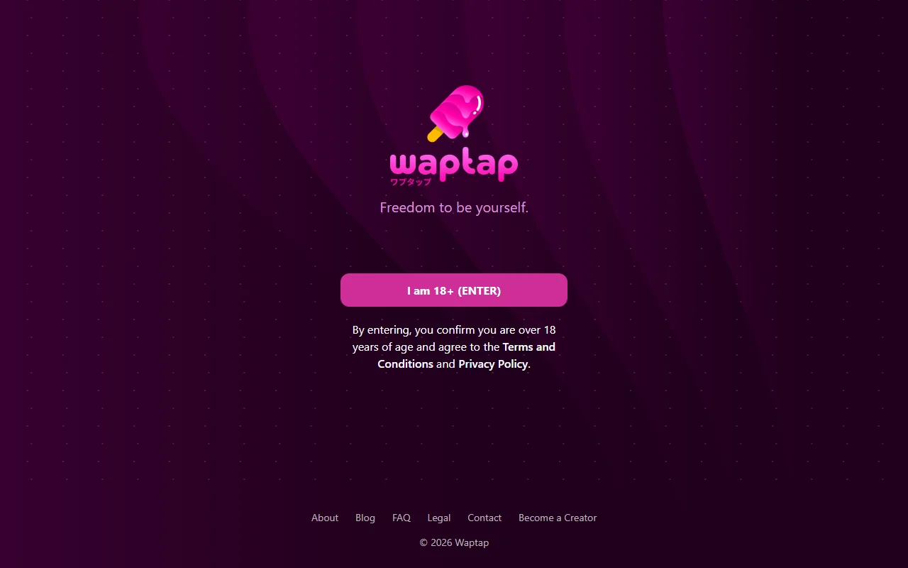 Screenshot of Waptap